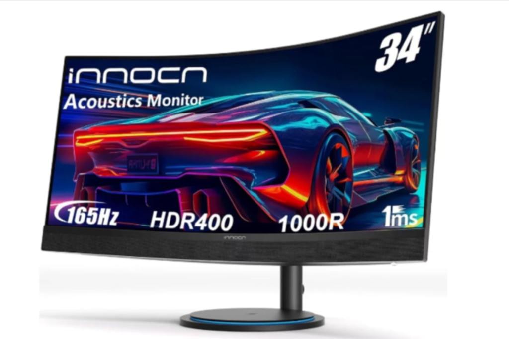Monitor Ultrawide Lengkung Baru Innocn Memiliki Layar WQHD 34 Inci dan Pengisi Daya Nirkabel 15W, Cek&nbsp;Harganya